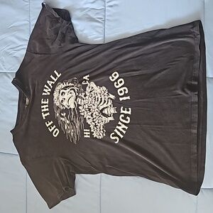 Vintage Vans red shirt size L